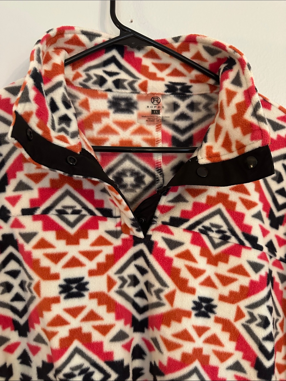 Aztec Fleece Half Zip